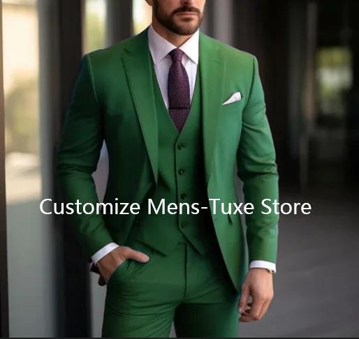 Costume 3 Pièces Violet pour Homme
