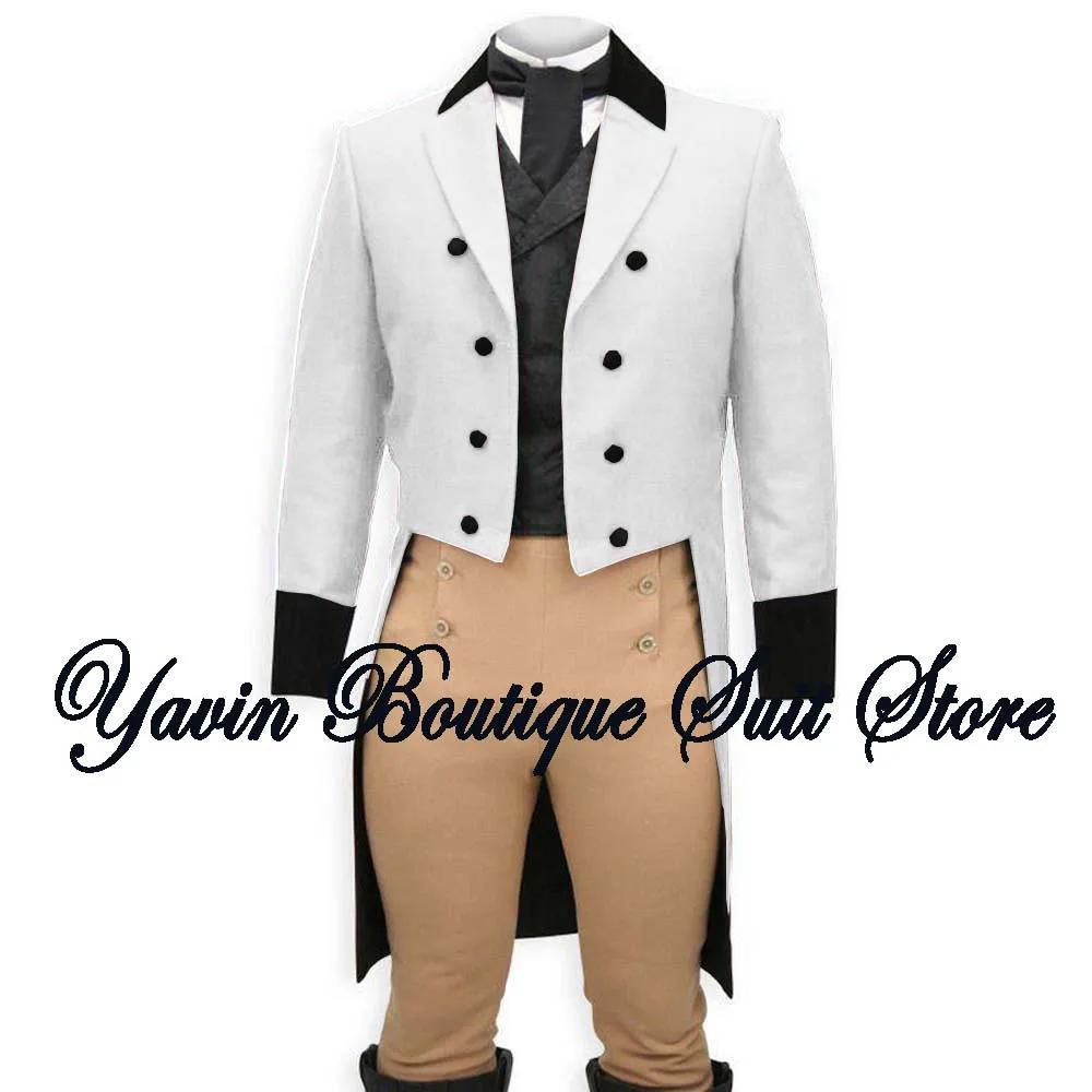 Manteau à queue d'hirondelle imbibé pour hommes