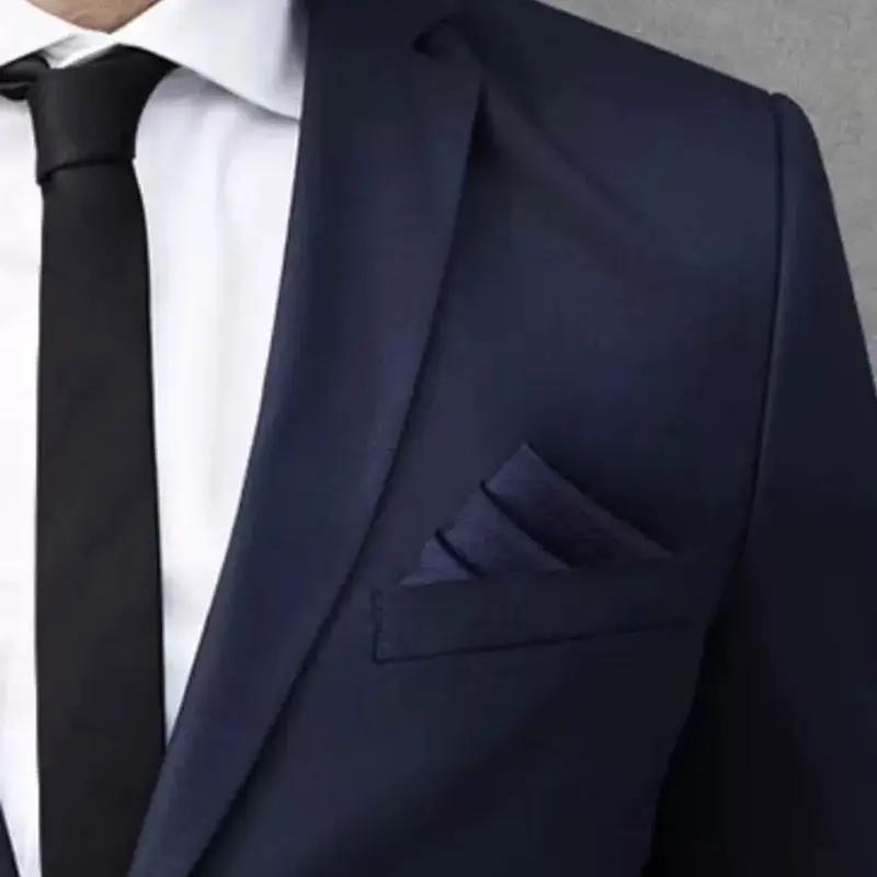 Mouchoir en Satin uni pour hommes