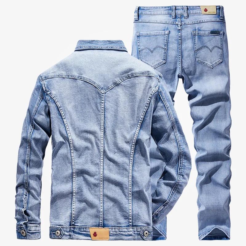 Costume en Denim pour hommes