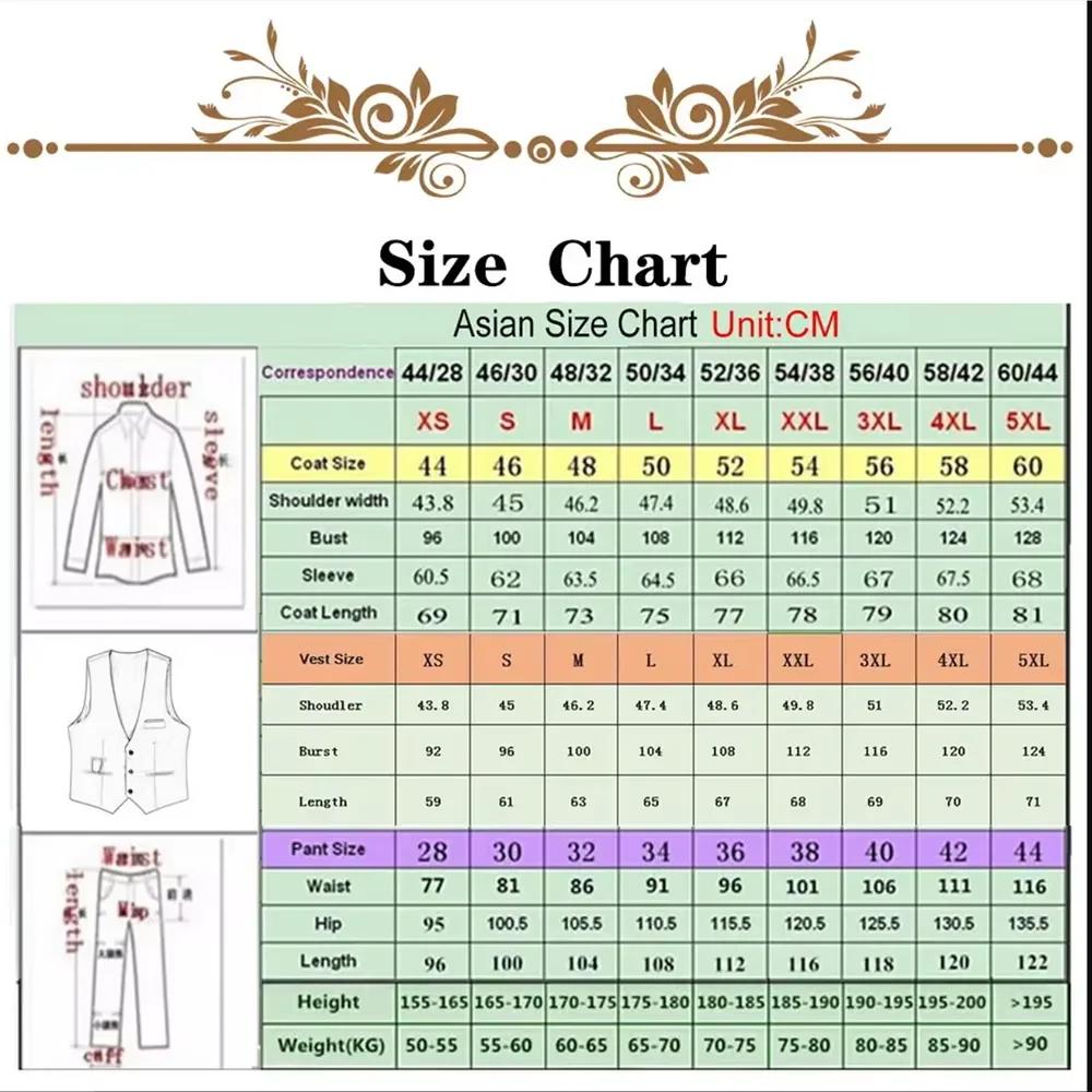 Costumes de Mariage Blancs de Luxe pour Hommes
