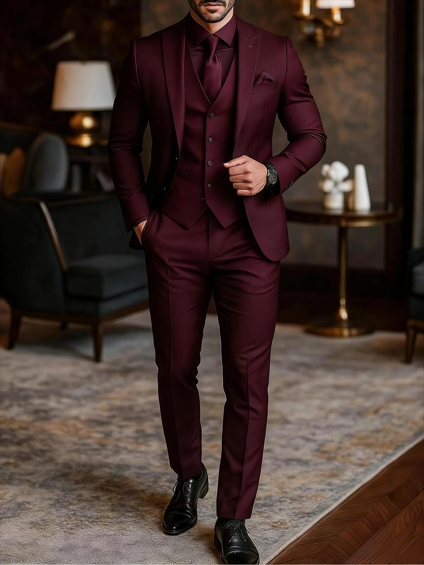 Costume 3 pièces pour hommes