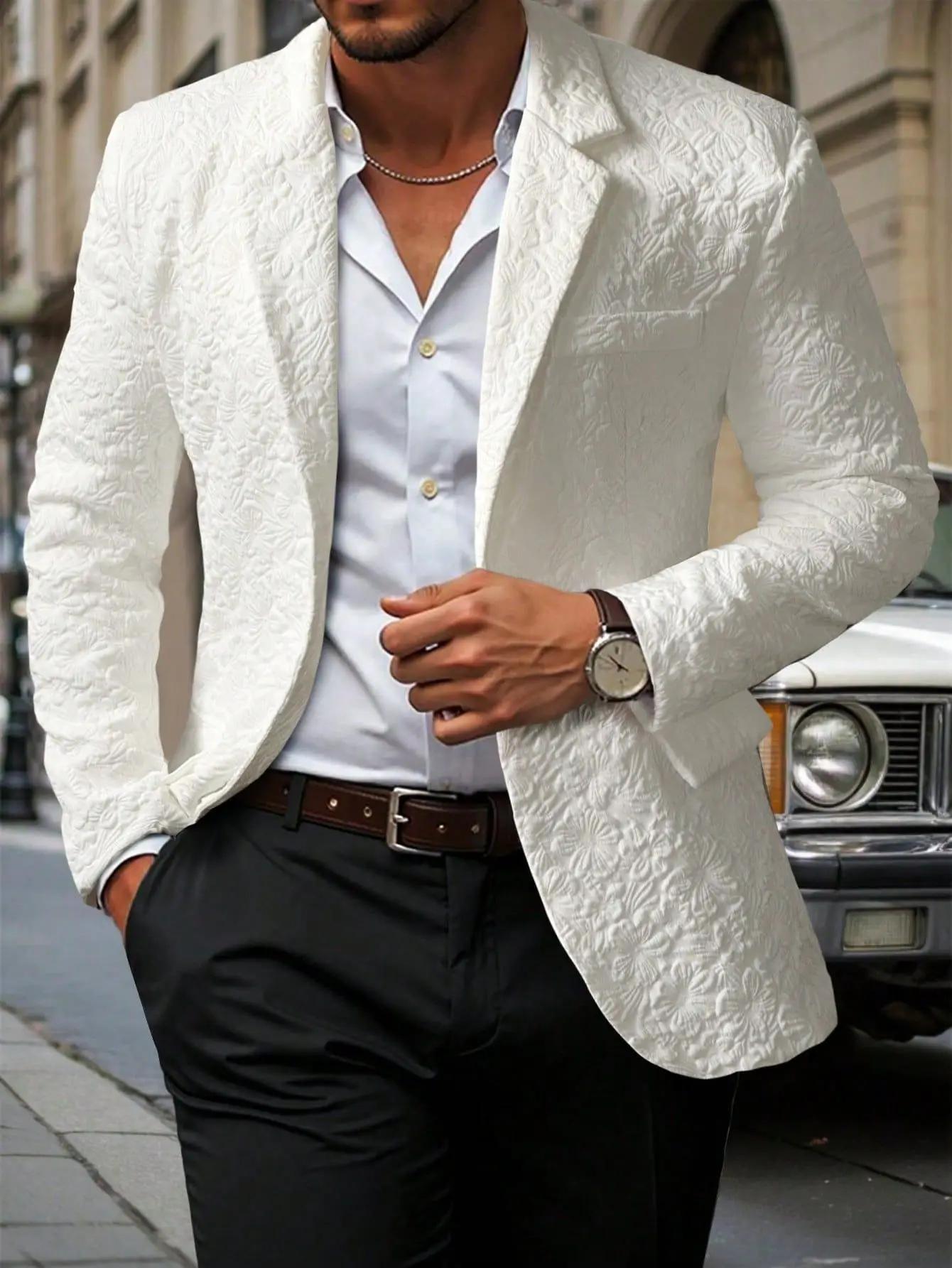 Costumes d'affaires blancs pour hommes