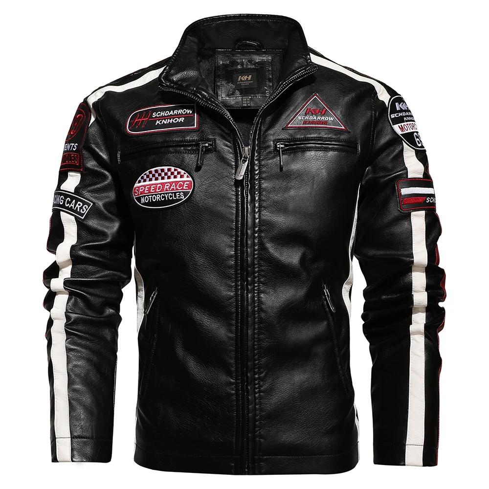 Veste de moto Vintage pour hommes