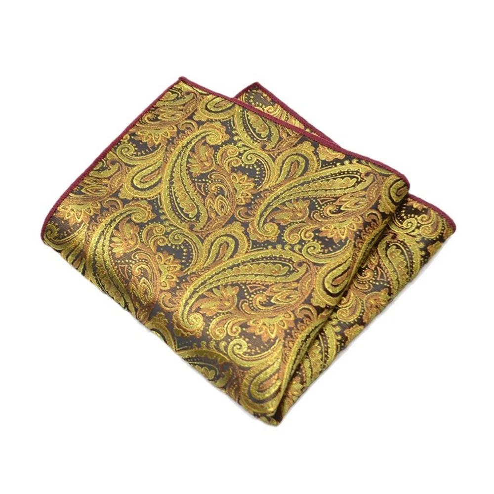 Serviette carrée de poche classique pour hommes