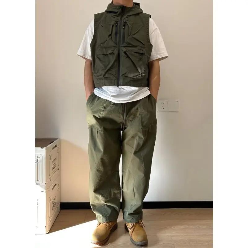 Gilet de chargement fonctionnel japonais pour hommes